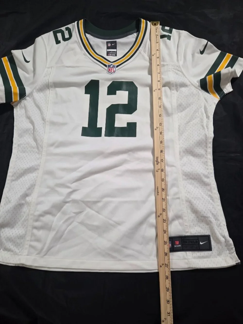 NFL Green Bay Packers Aaron Rodgers Jersey Nike On Field Women's Size XL White